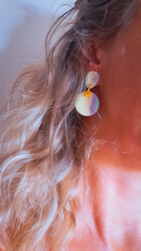 Boucles d'oreilles " Nuihau "