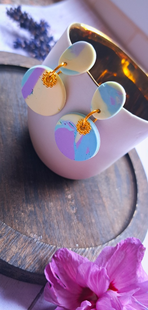 Boucles d'oreilles " Nuihau "