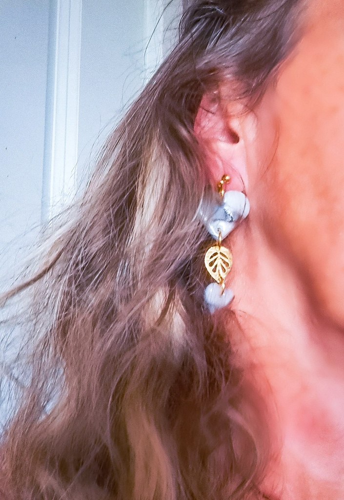 Puces d'oreilles " Marie "