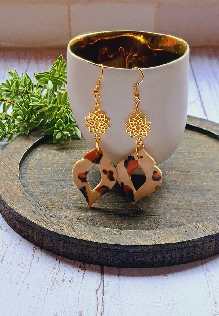 Boucles d'oreilles " Clara "