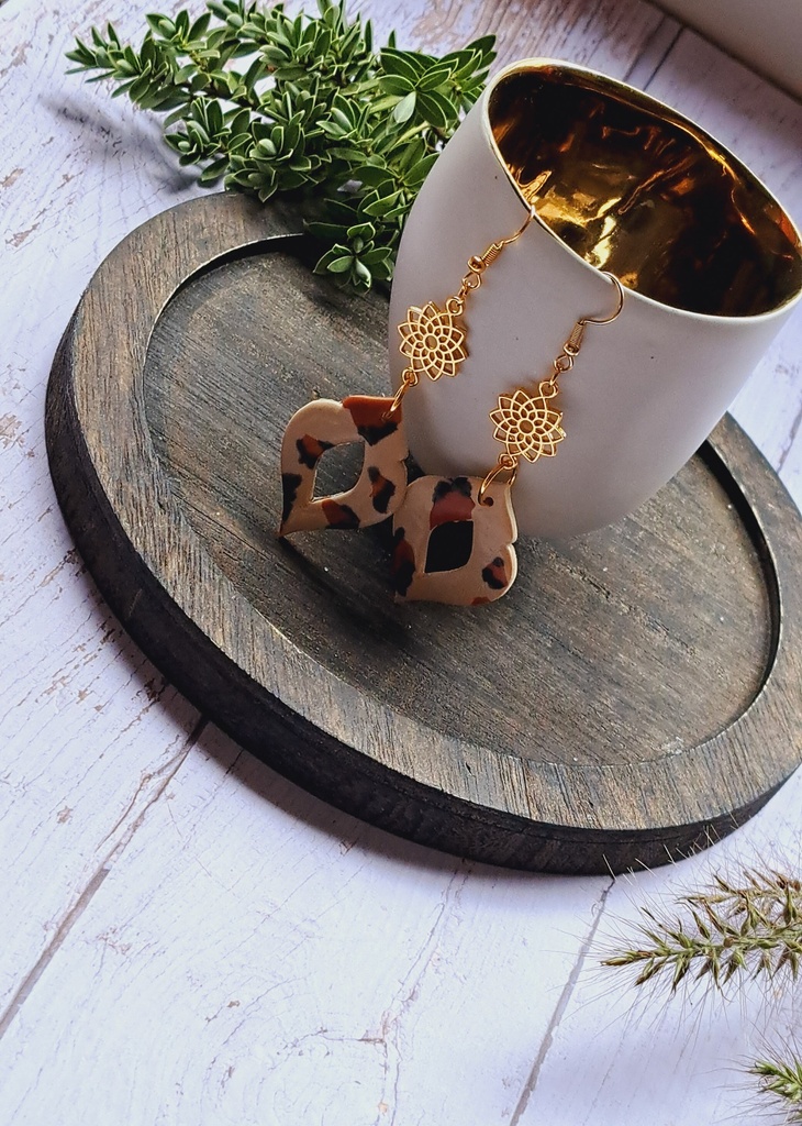 Boucles d'oreilles " Clara "