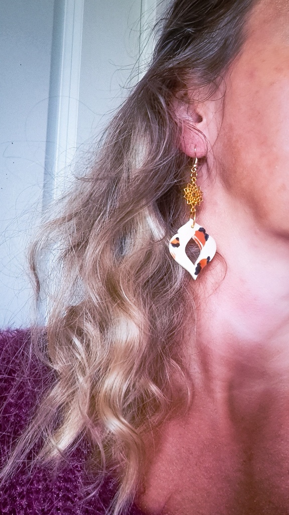 Boucles d'oreilles " Clara "
