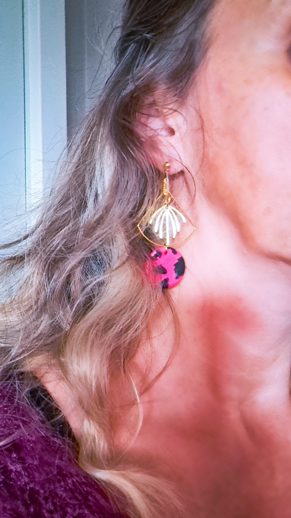 Puces d'oreilles " Mathilde "