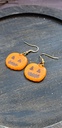 Boucles d'oreilles jack 0'Lantern