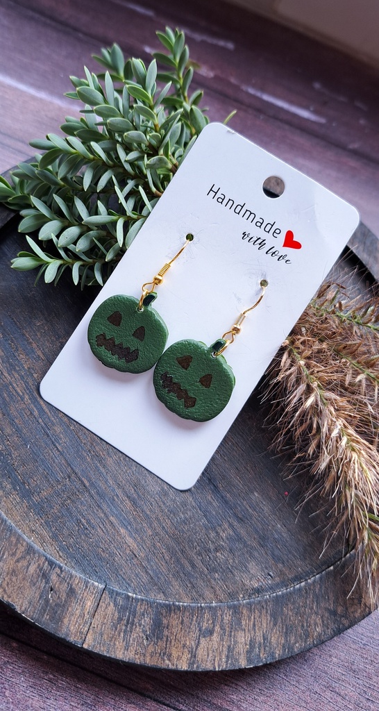 Boucles d'oreilles jack 0'Lantern