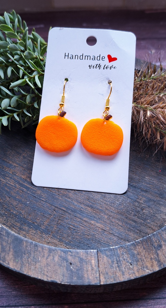 Boucles d'oreilles Pumpkin