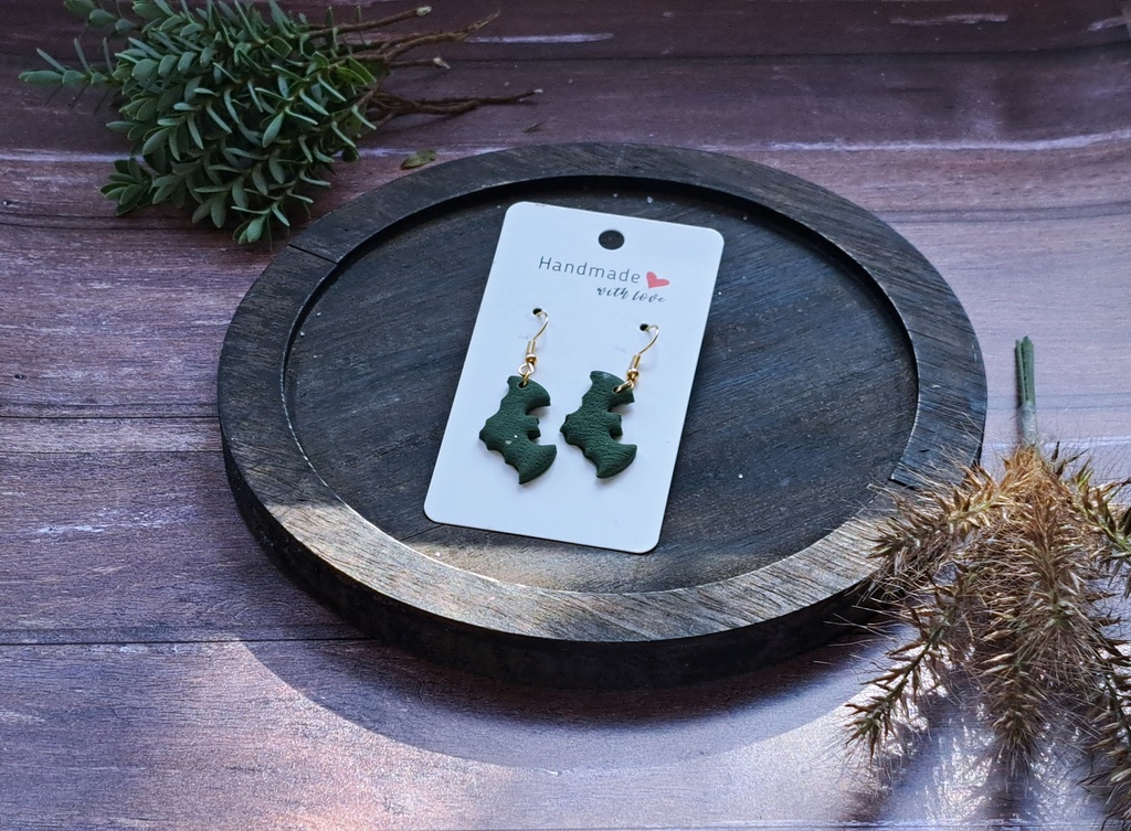 boucles d'oreilles Batman