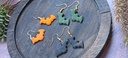 boucles d'oreilles Batman