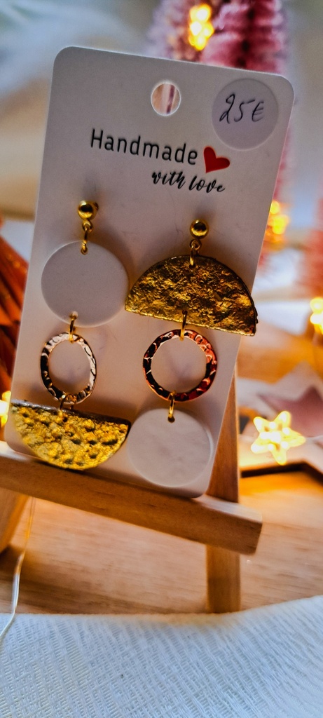 Puces d'oreilles Ophélie