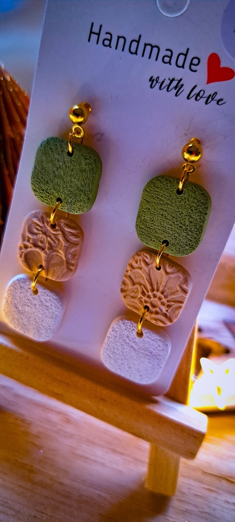 Boucles d'oreilles Eole