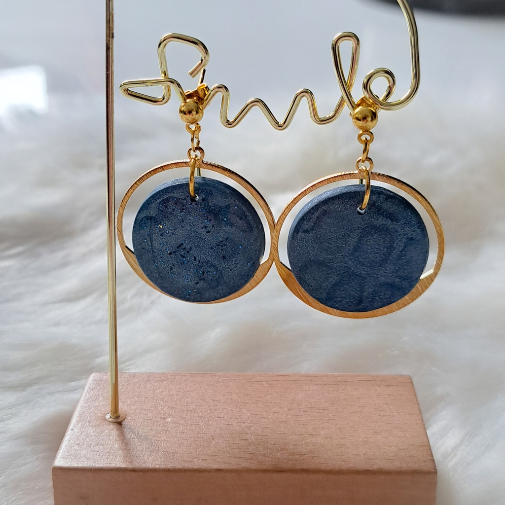 Boucles d'oreilles Violaine