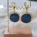 Boucles d'oreilles Violaine