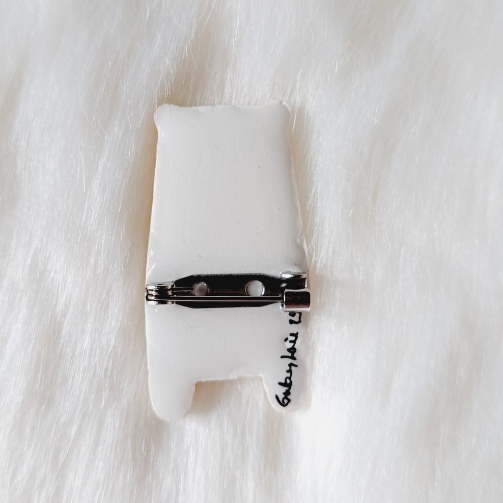 Broche ourson d'amour