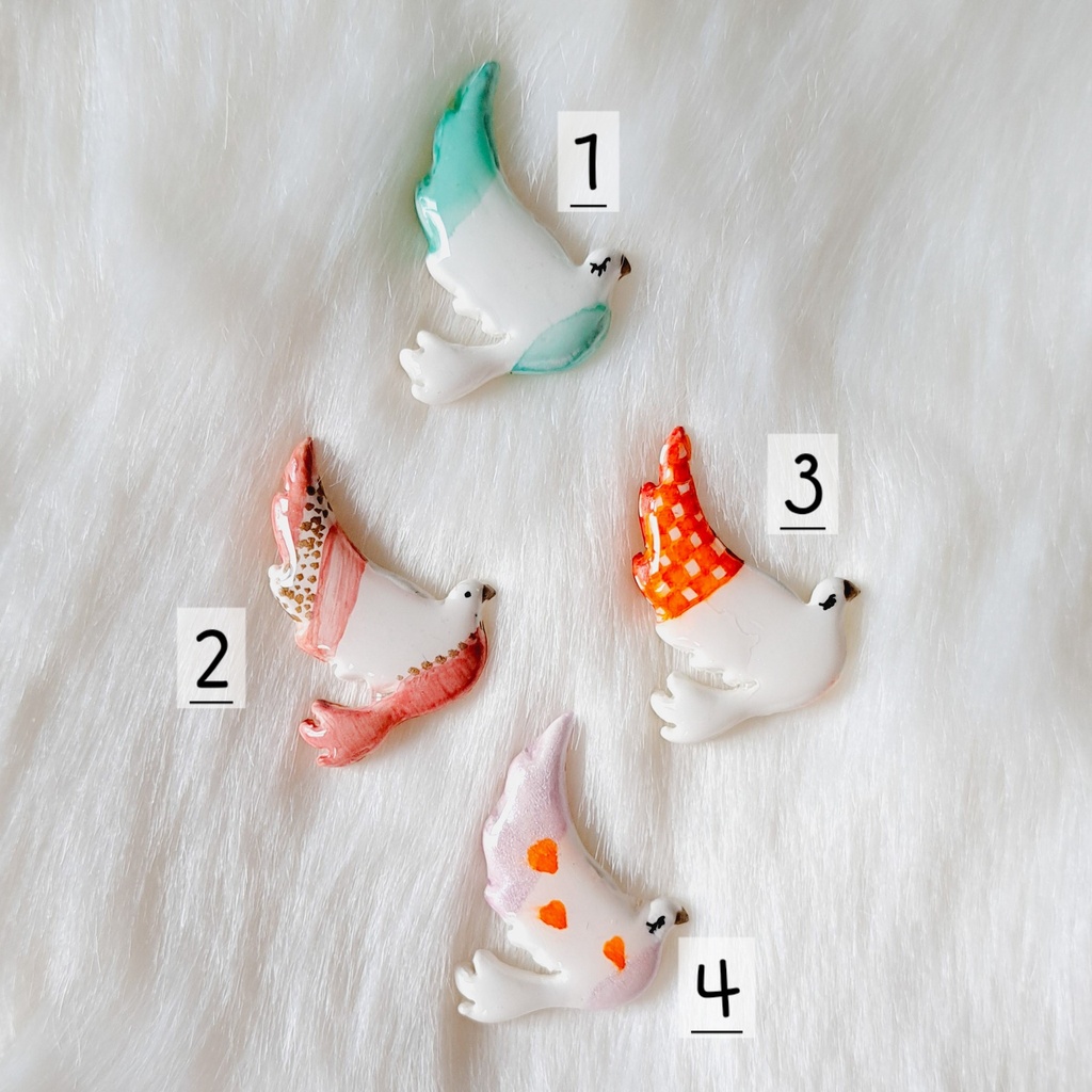 Broche colombe