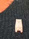 Broche ourson d'amour