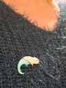 Broche caméléon