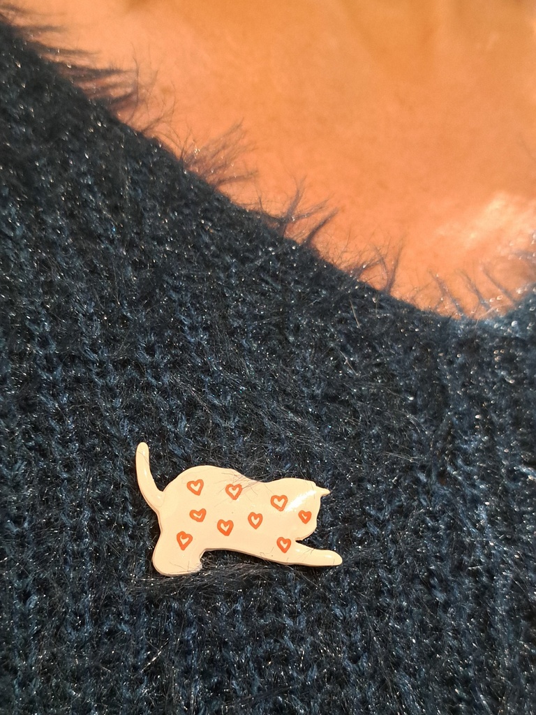 Broche chaton