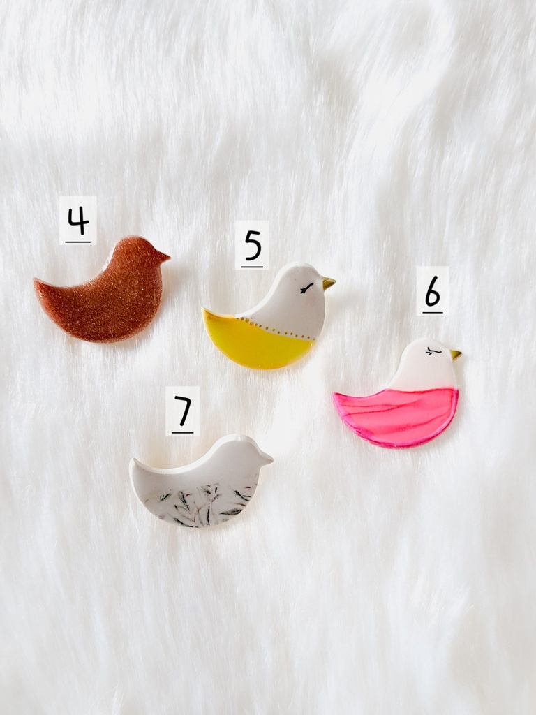 Broche poule douce
