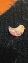 Broche poule douce