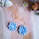 Puces d'oreilles " Leila"