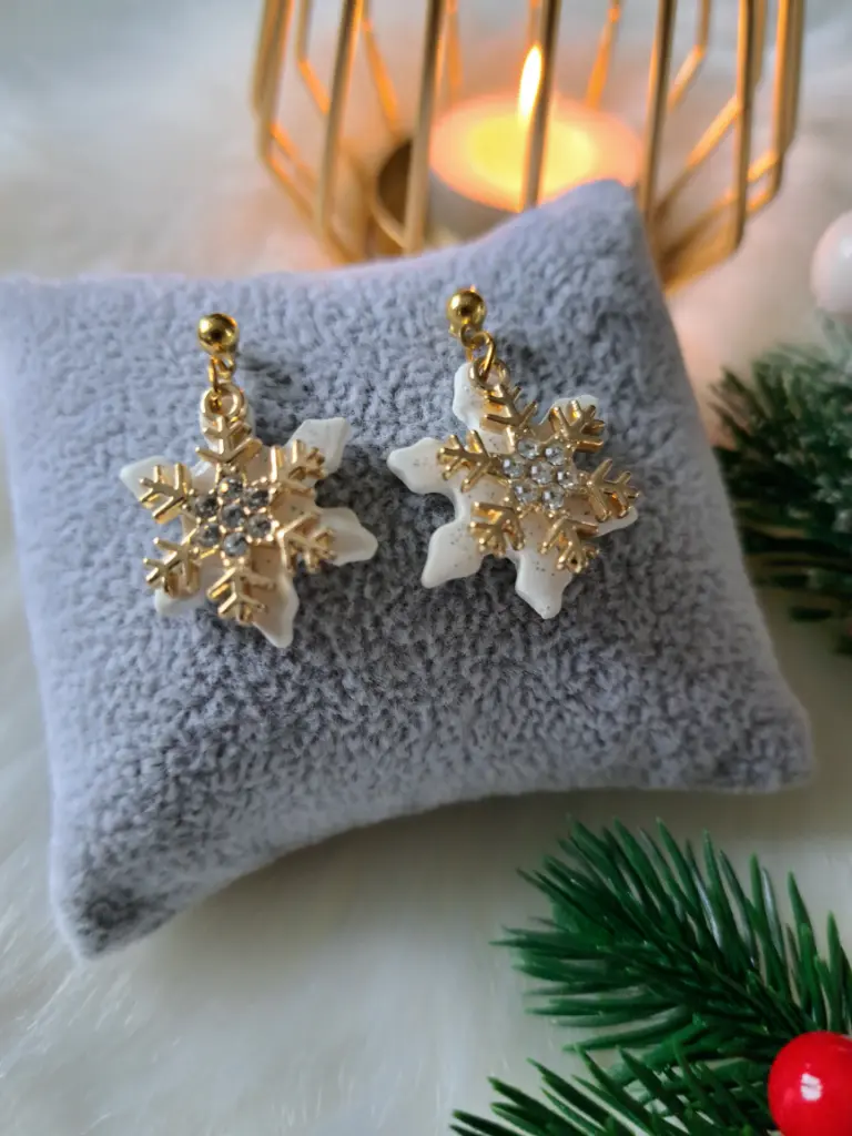 Flocon des neiges dorés