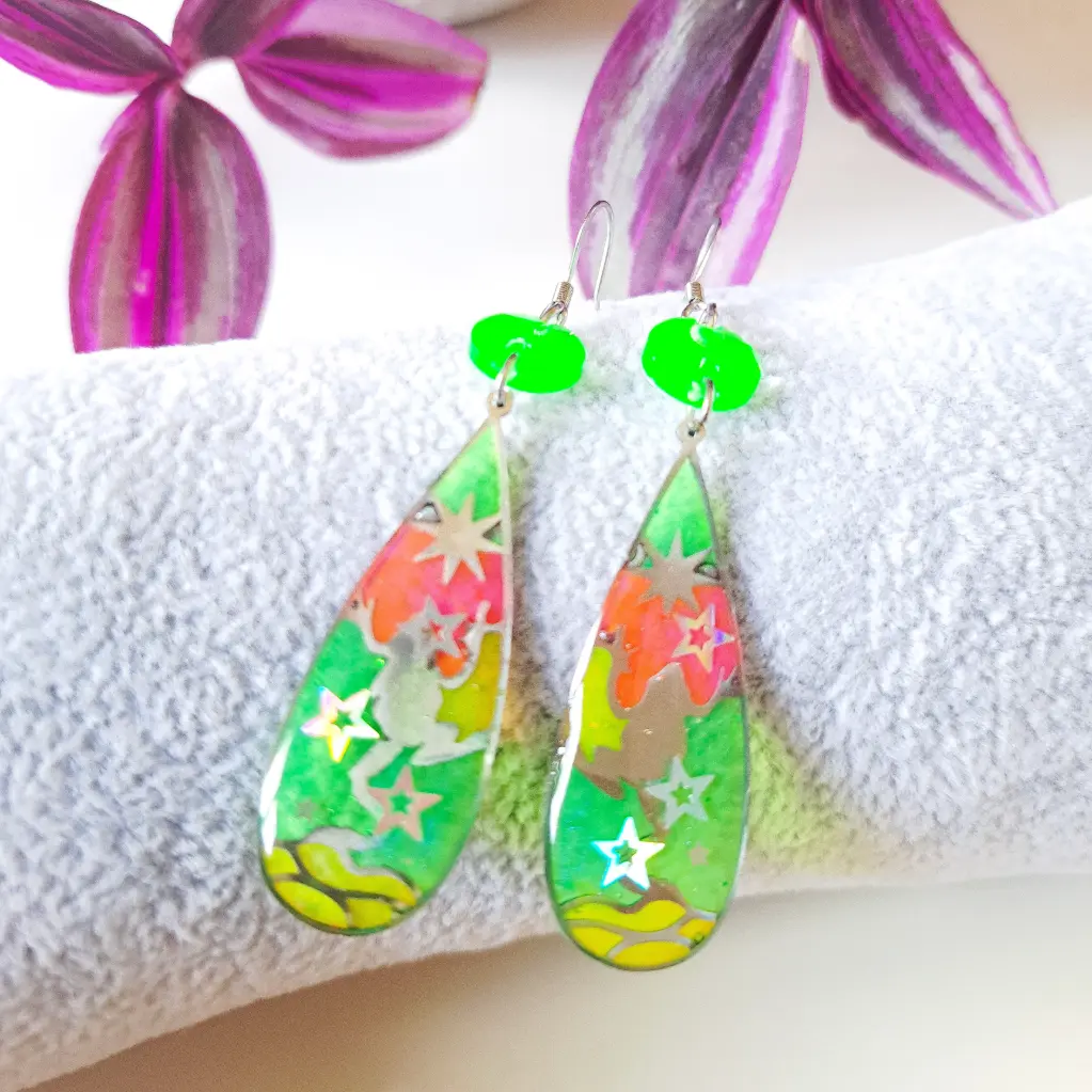 Boucles d'oreilles " Naveen "  