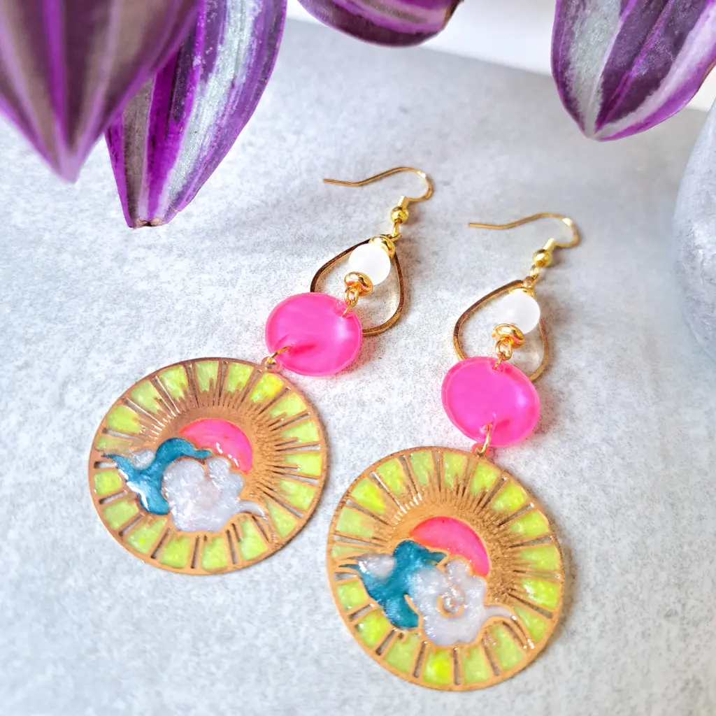 Boucles d'oreilles " Odalia "  