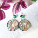 Boucles d'oreilles " Lyriel "   