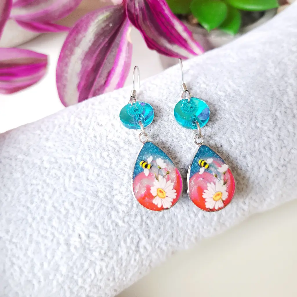 Boucles d'oreilles " Noéline " 