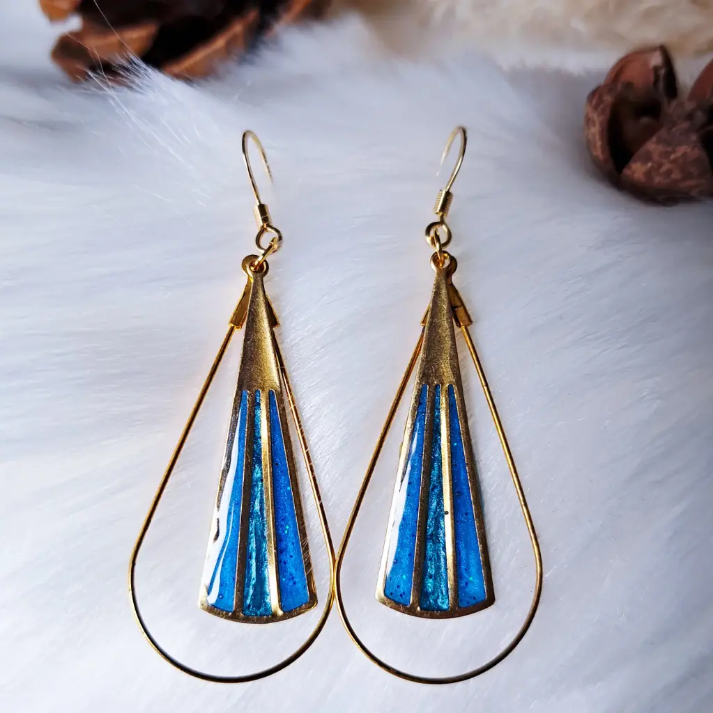 Boucles d'oreilles " Becky"