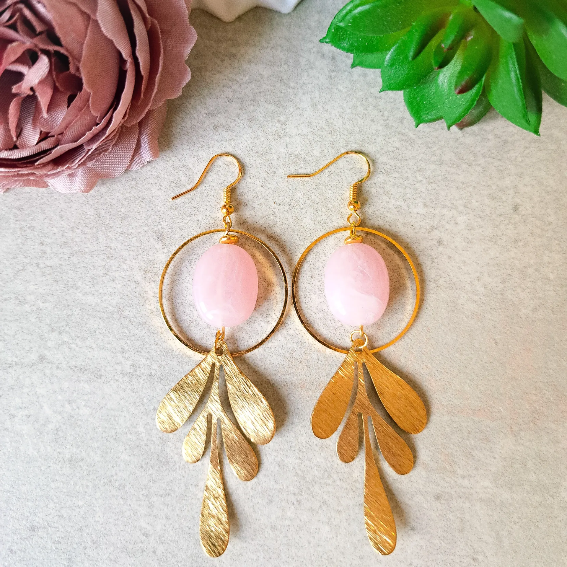 Boucles d'oreilles " Kamaé"