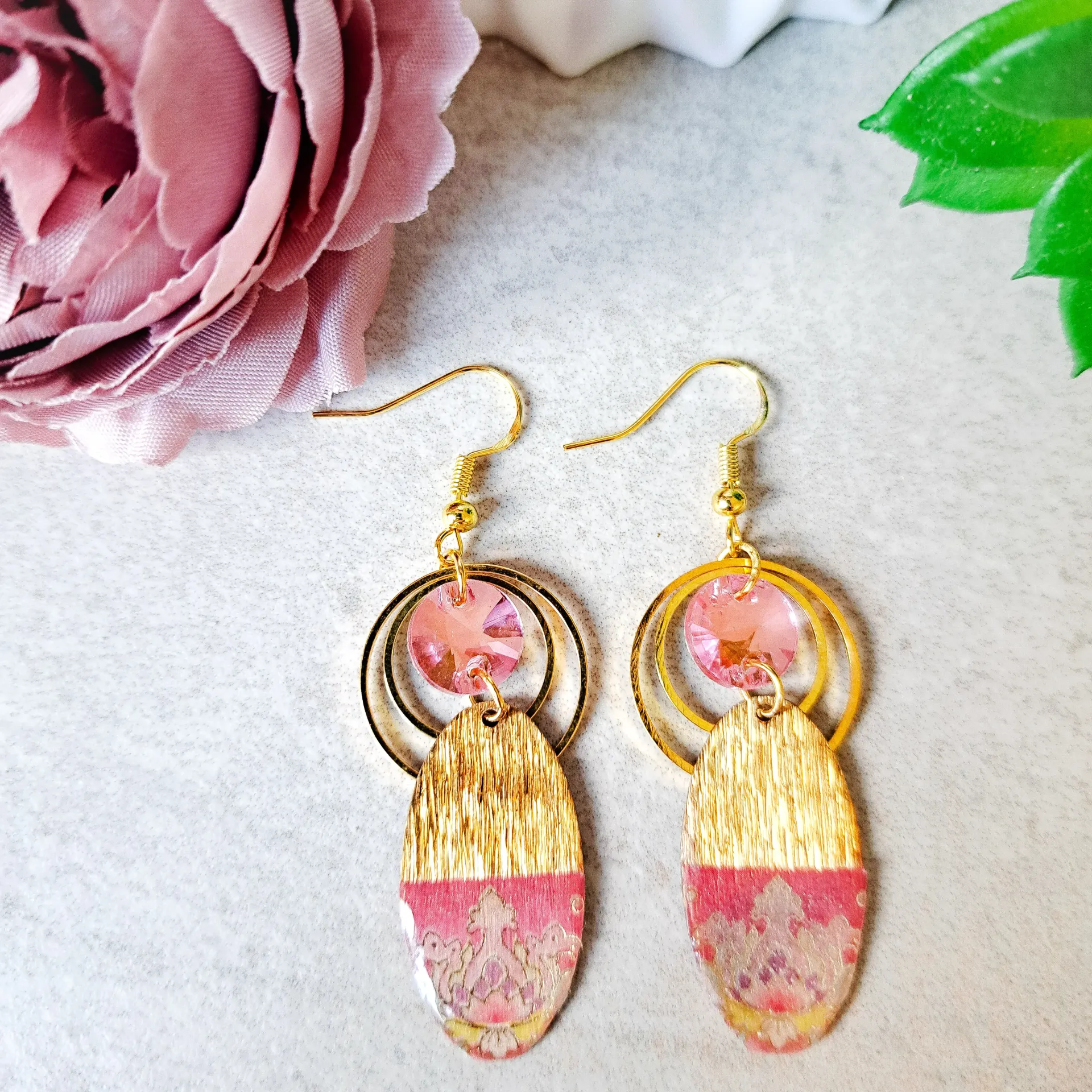 Boucles d'oreilles " Méora"