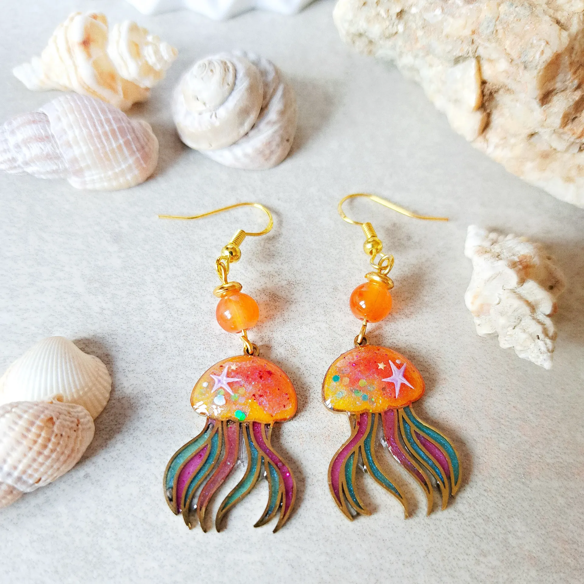 Boucles d'oreilles "Médusa"