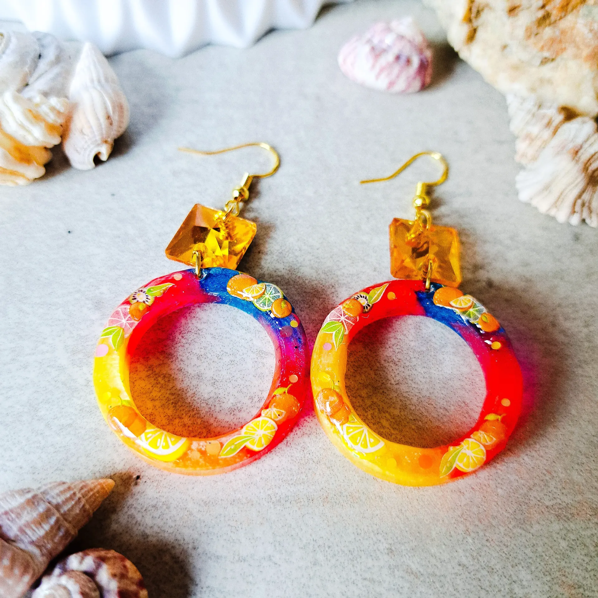 Boucles d'oreilles "Fruity"