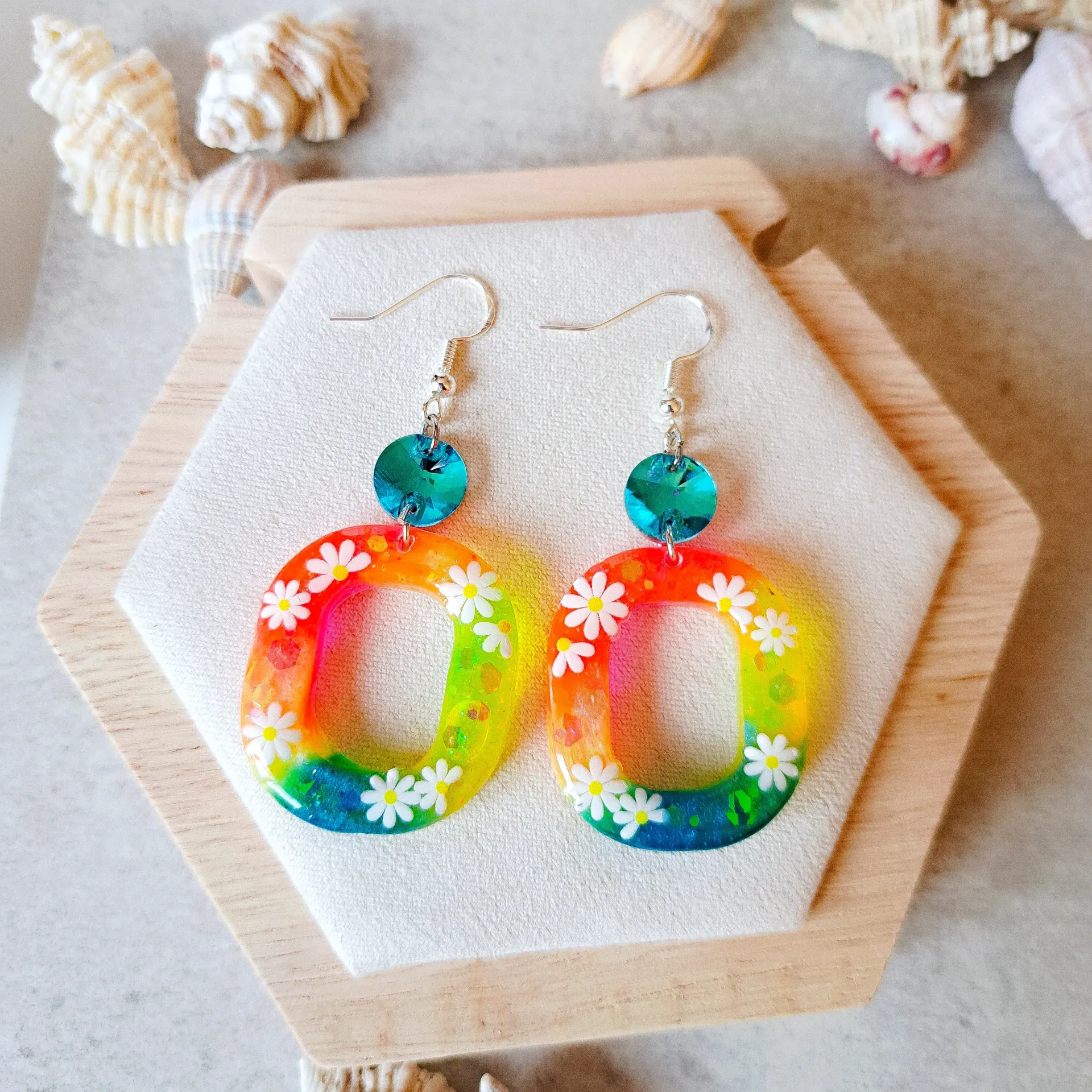 Boucles d'oreilles "Tiki "