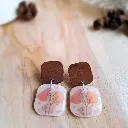 Puces d'oreilles "Léana" 