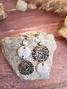 Boucles d'oreilles " Yolaine "  