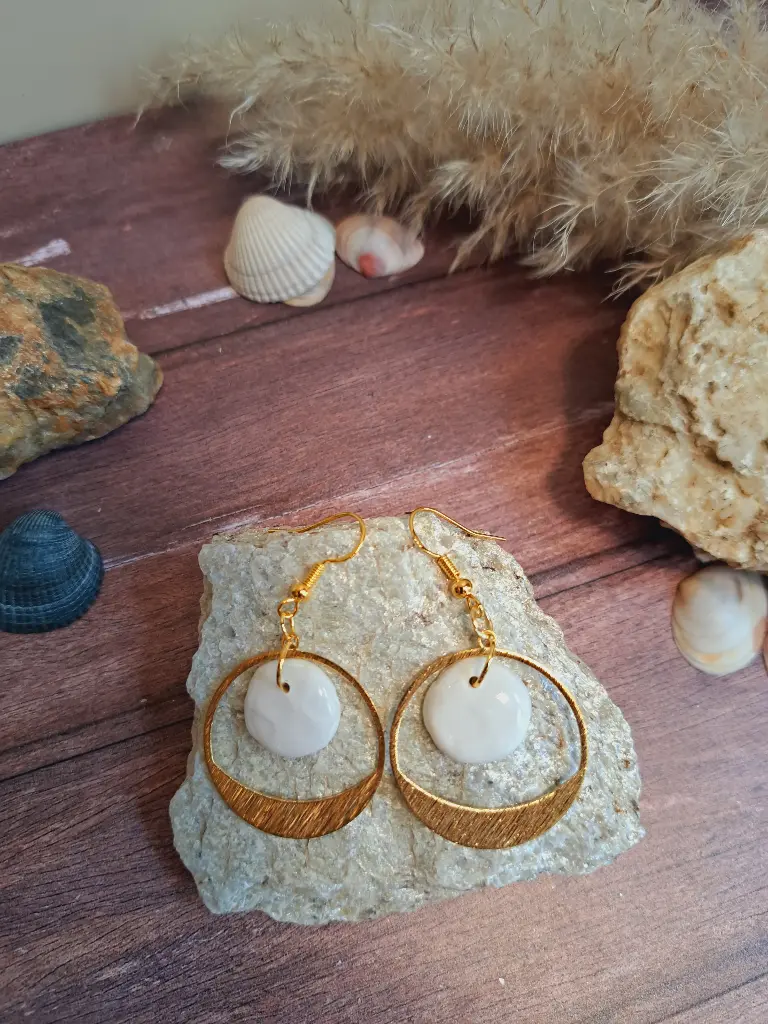 Boucles d'oreilles " Lisao "  