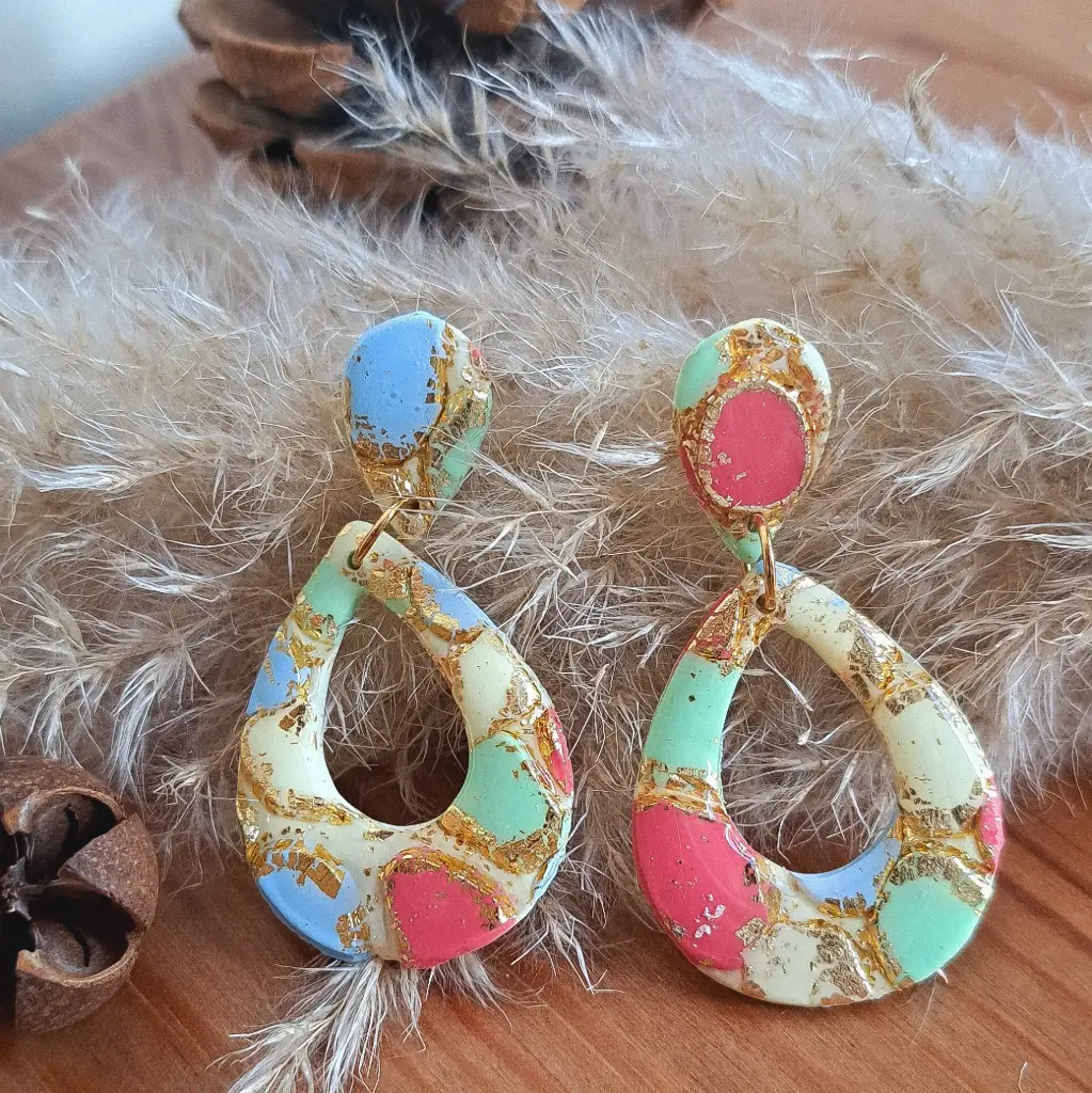 Puces d'oreilles " Héléna"    