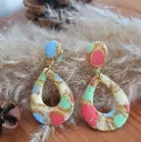 Puces d'oreilles " Héléna"    