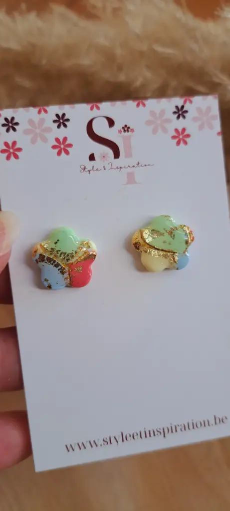 Puces d'oreilles " Odile "