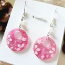 Boucles d'oreilles " Zinnia"