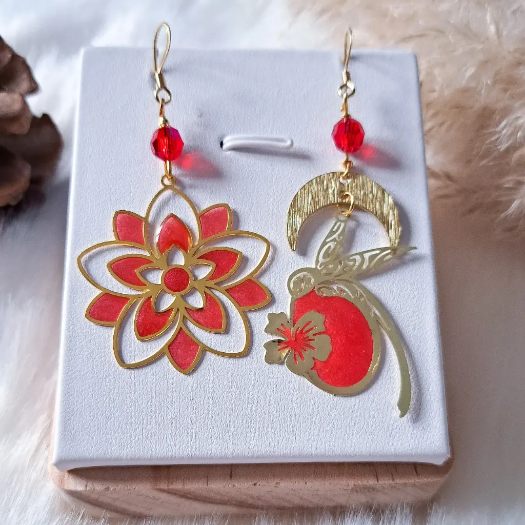 Boucles d'oreilles " Harmonie "