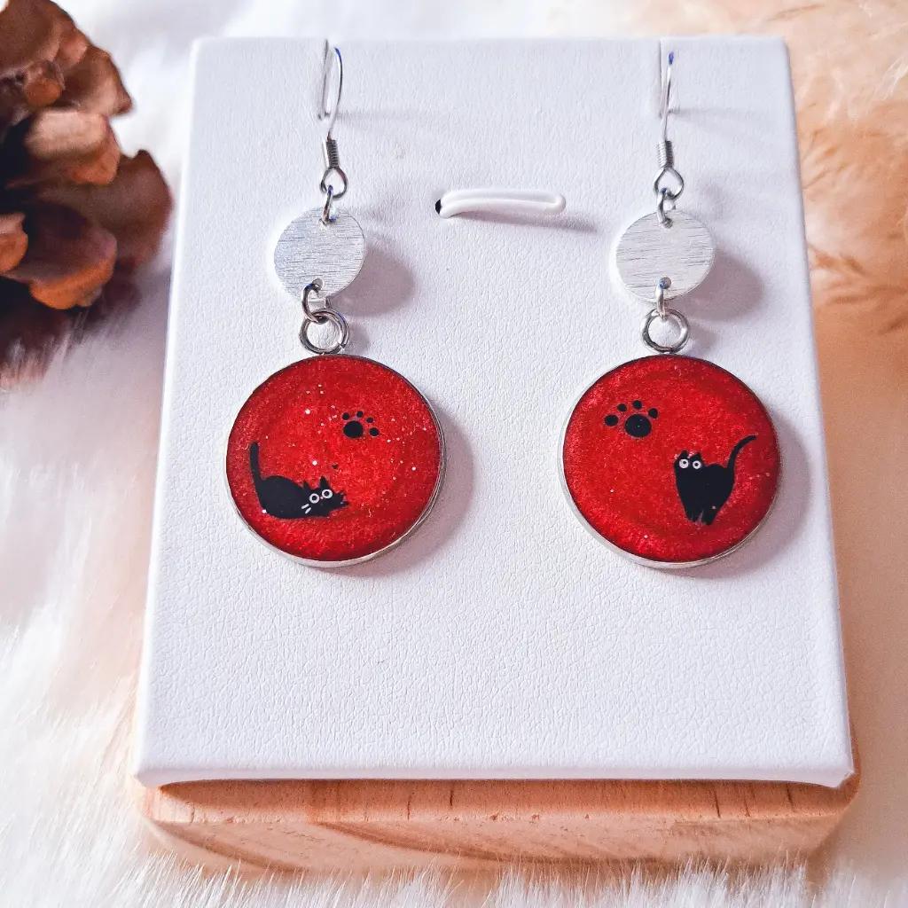 Boucles d'oreilles " Salem"