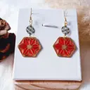 Boucles d'oreilles " Meredith"     