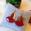 Boucles d'oreilles " Kamilia "