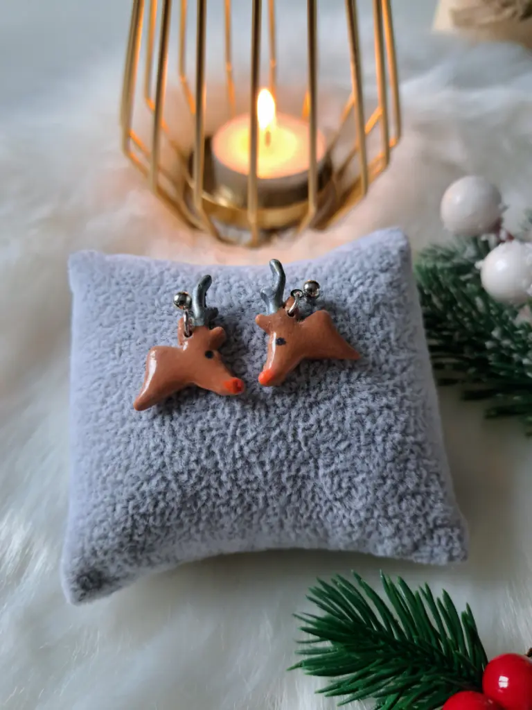 Boucles d'oreilles " Petite Comète "