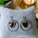 Boucles d'oreilles " Eclat d'amour "  