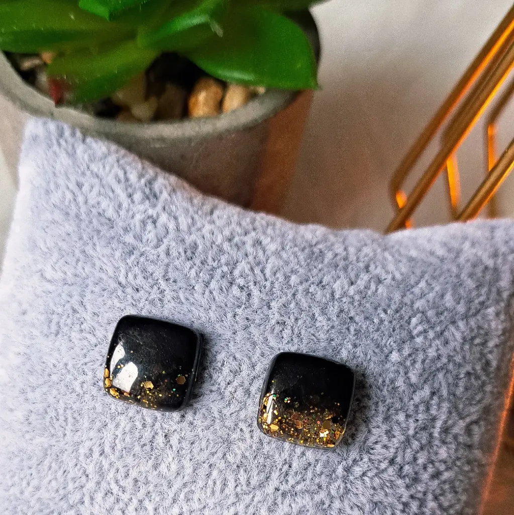 Boucles d'oreilles "Poussières de lumière"   