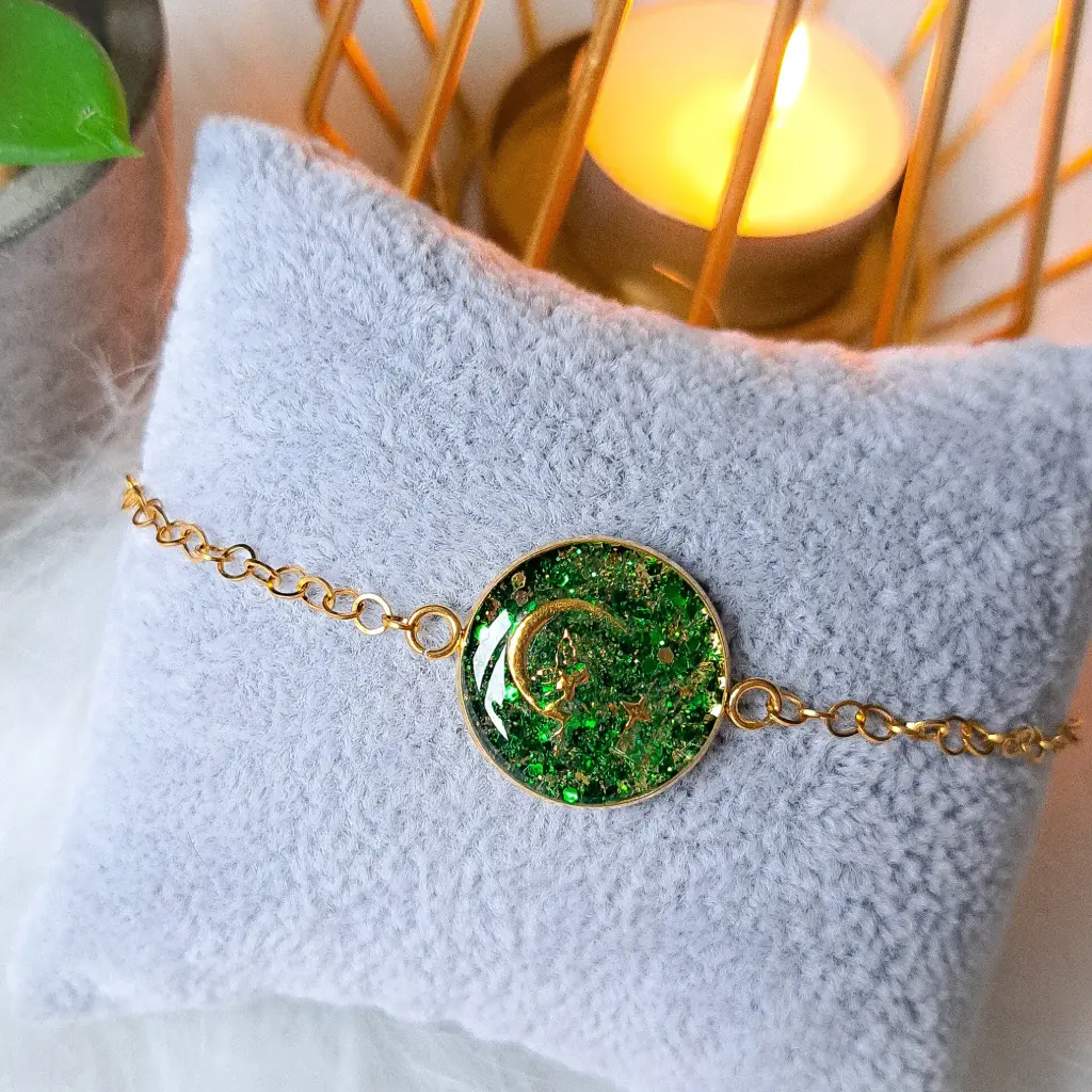 Bracelet " Fée opaline "